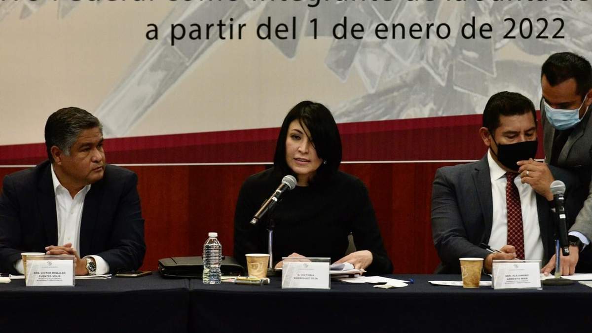 Victoria Rodríguez Ceja en su comparecencia