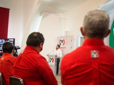 Sobrino del líder nacional del PRI se registra como aspirante a la gubernatura de Campeche