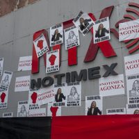 AMLO rechaza extinción de Notimex; se busca solución al conflicto, dice