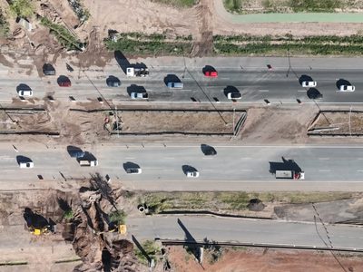 Terminó la obra de emergencia en el Acceso Sur