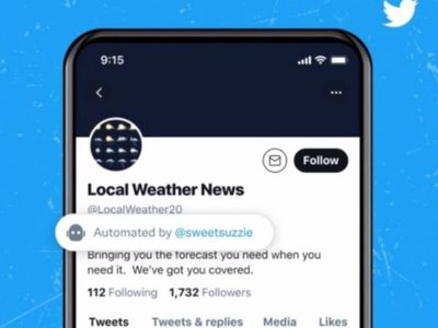 Twitter identifica las cuentas automatizadas o bots que publican en la red social