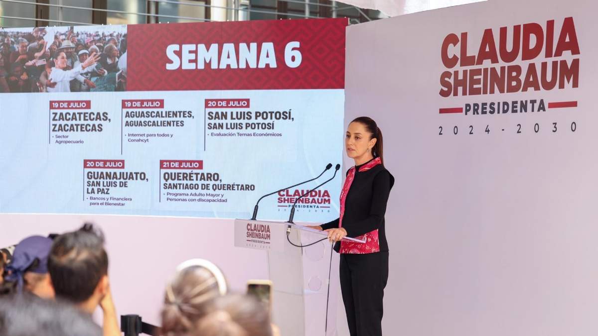 La virtual presidenta electa informó sobre sus recientes actividades