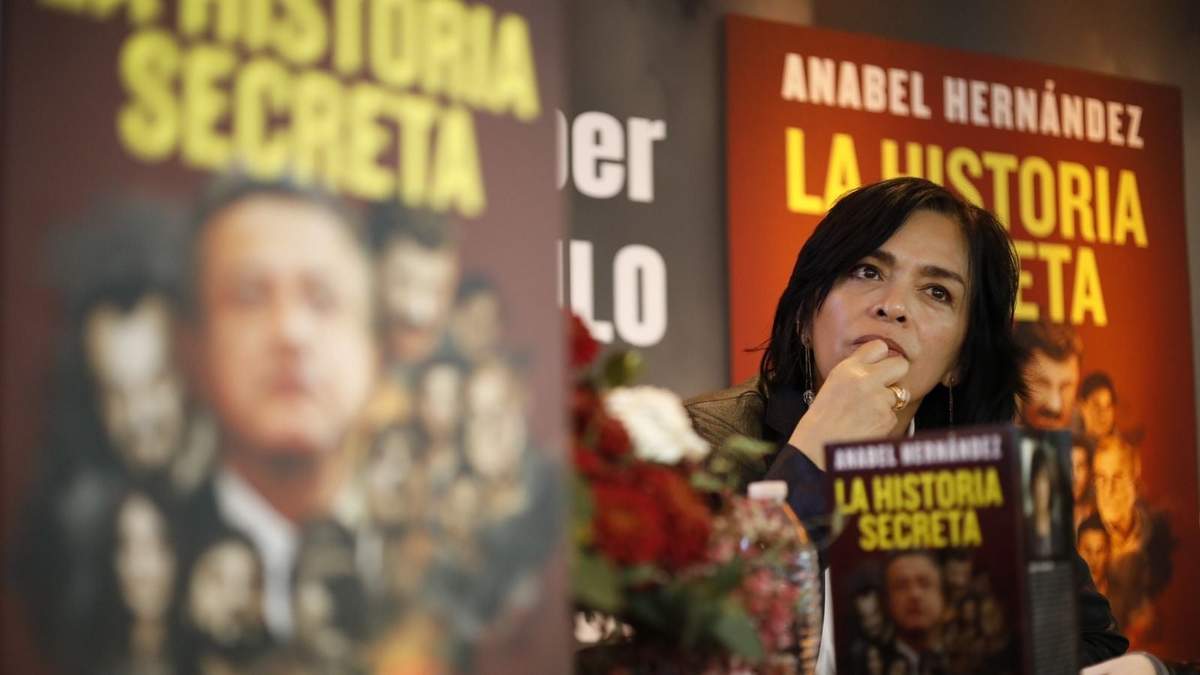 Anabel Hernández presentó su libro: "La historia secreta, AMLO y el Cártel de Sinaloa"