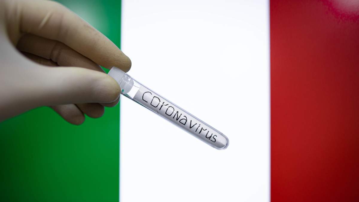 Coronavirus Italia. Fuente: (Twitter)