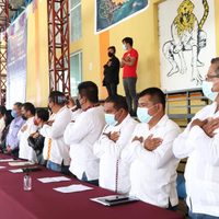 Autoridades mixes demandan financiamiento para proyectos lingüísticos en Oaxaca