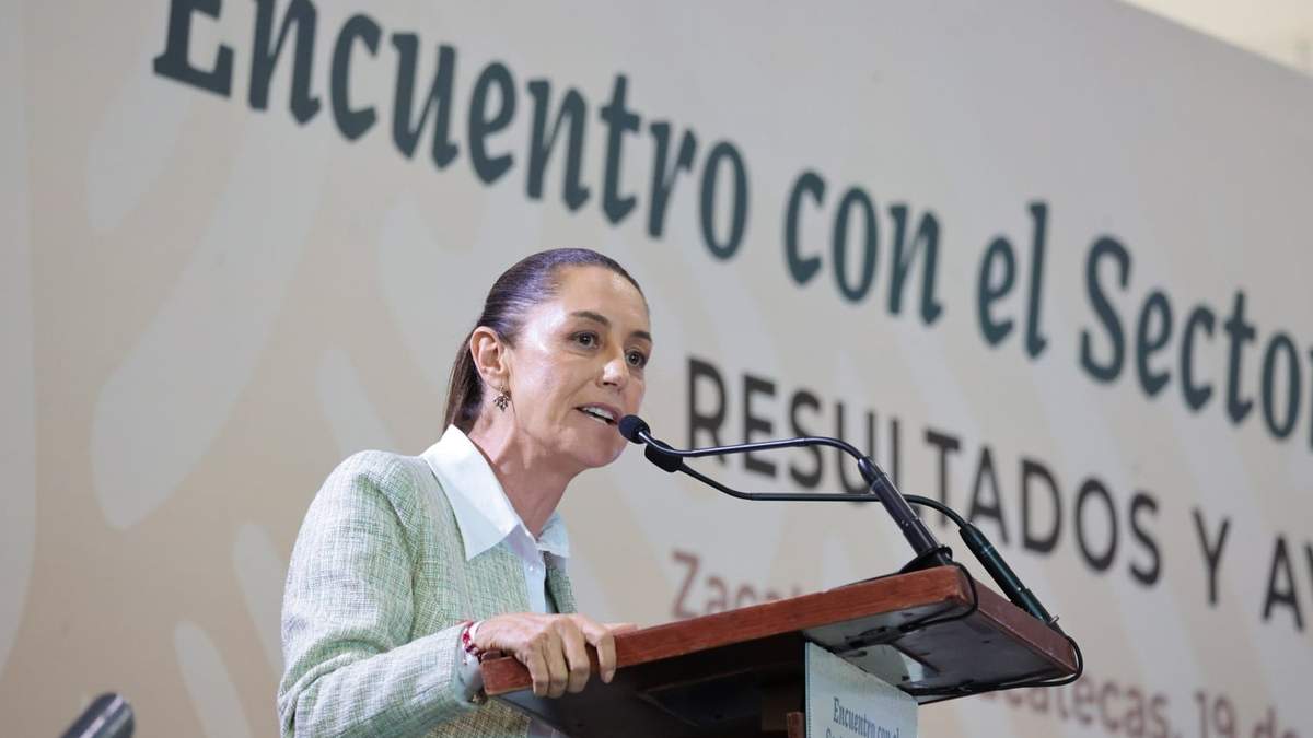 Claudia Sheinbaum en Zacatecas