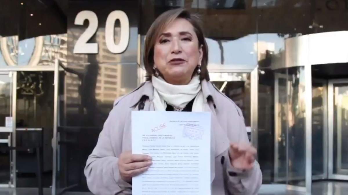 La senadora del PAN, Xóchitl Gálvez