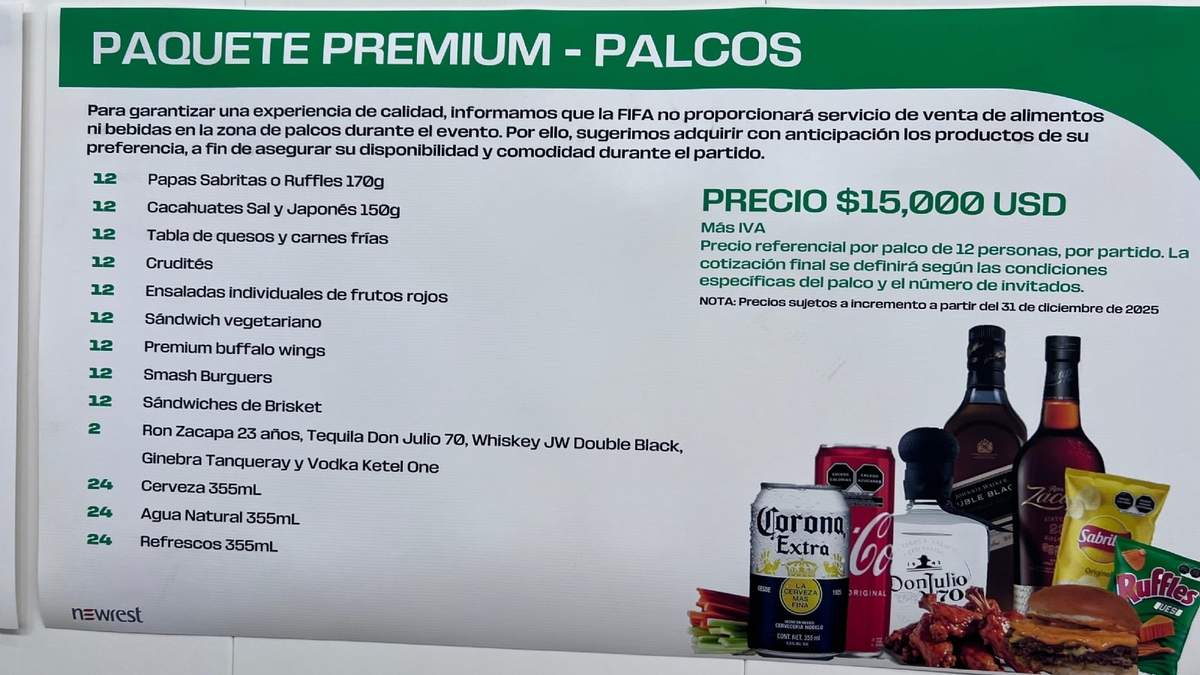 Mundial FIFA 2026. Chatarra a precio de oro