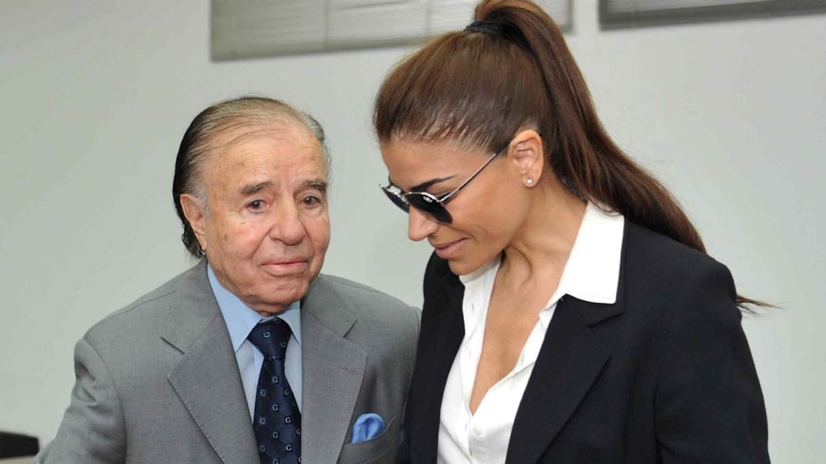Zulemita y Carlos Menem. Fuente: (Instagram)