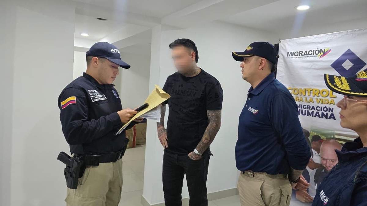 El detenido