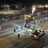 Acceso Sur: hasta cuándo habrá demoras en el tránsito por el socavón