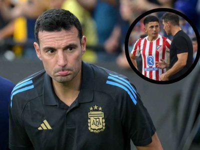 “No está para competir”: el picante mensaje del Cholo Simeone a Lionel Scaloni