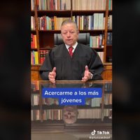 Arturo Zaldívar estrena cuenta en TikTok, quiere llevar la Corte a los jóvenes