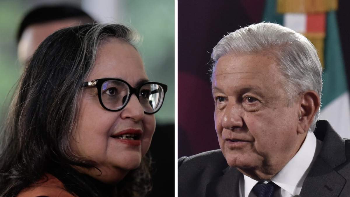 Norma Piña, presidenta de la SCJN, y el presidente Andrés Manuel López Obrador