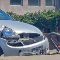 Choque fatal en Avenida Mosconi: un ciclista murió tras chocar con un auto