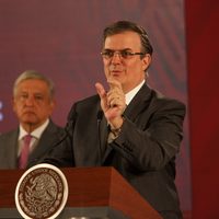 Ebrard reporta disminución de 39.2% en el flujo migratorio gracias a programas