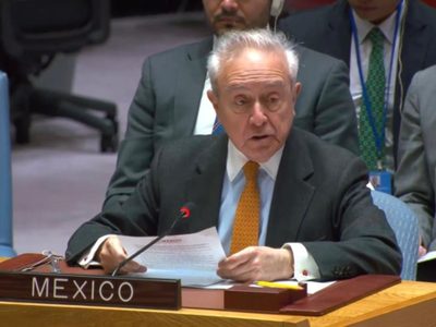 México apoya el ingreso de Palestina a Naciones Unidas