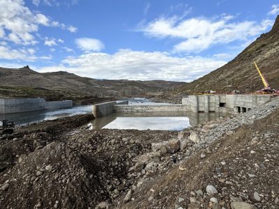 El Aprovechamiento Multipropósito sobre el río Nahueve ya cuenta con un 90 % de avance
