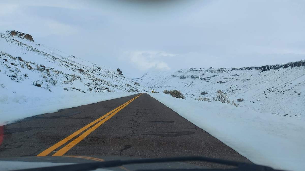 Ruta provincial 26 a Caviahue. Fuente: (Facebook)