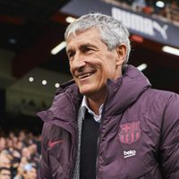 Quique Setién, contundente ante el interés del Barcelona por Lautaro Martínez