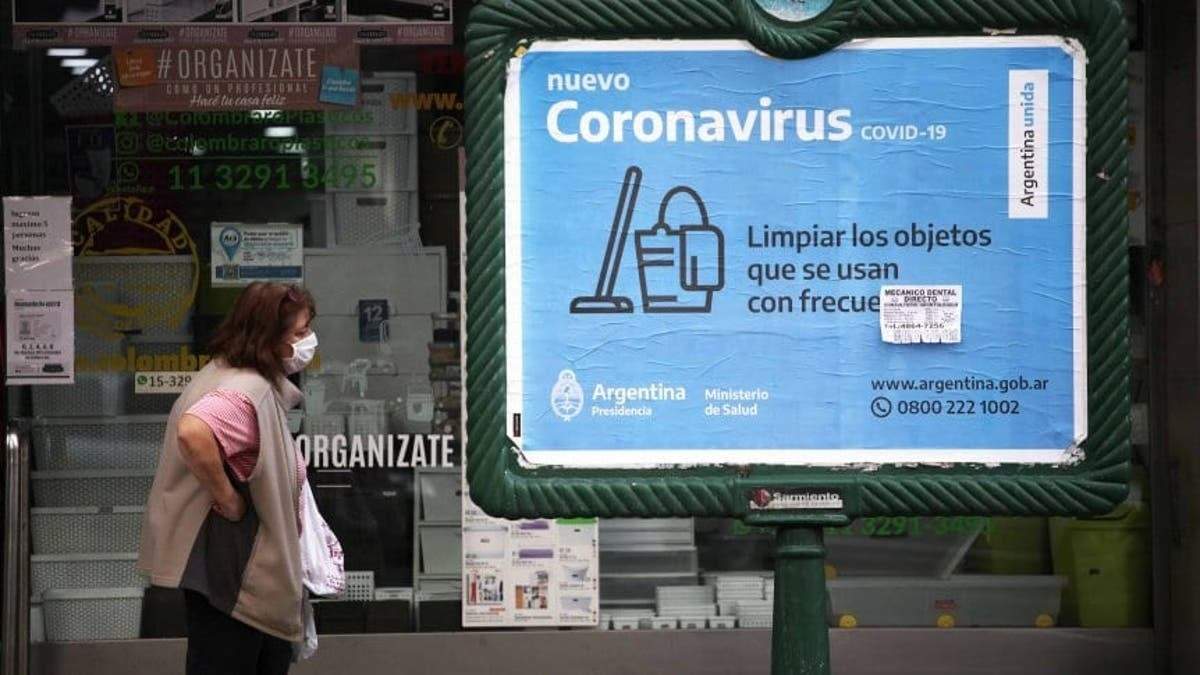 Coronavirus en Argentina. Fuente: (Twitter)