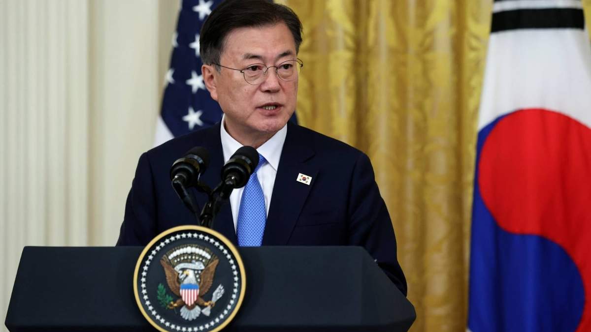 Moon Jae In, presidente de Corea del Sur. Fuente: (Twitter)