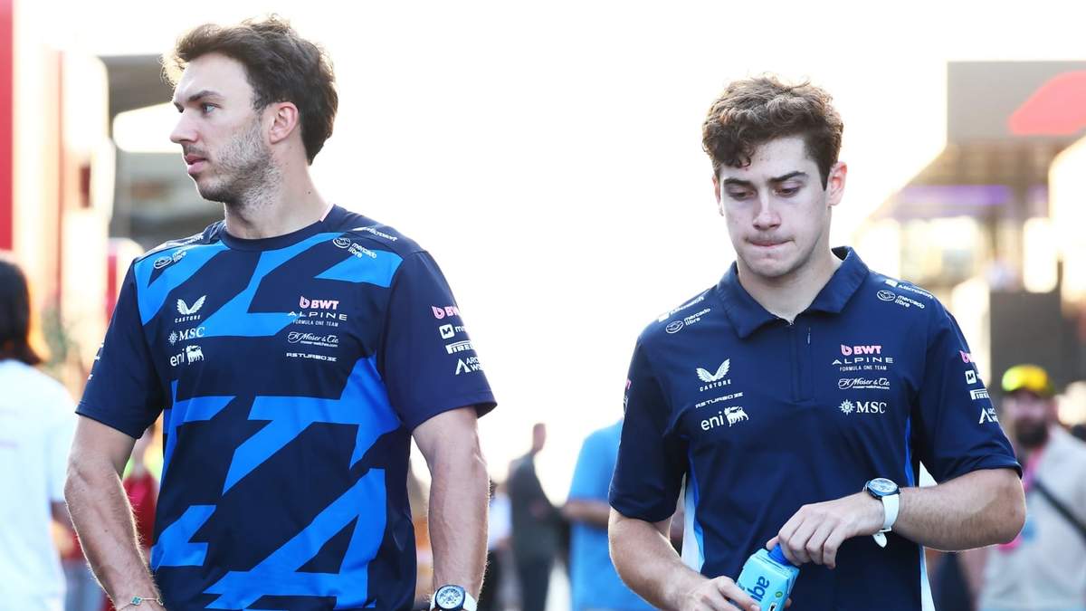 Pierre Gasly y Franco Colapinto. Fuente: (Getty)