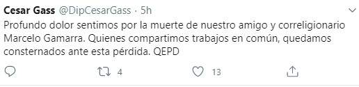 Tuit de Cesar Gass