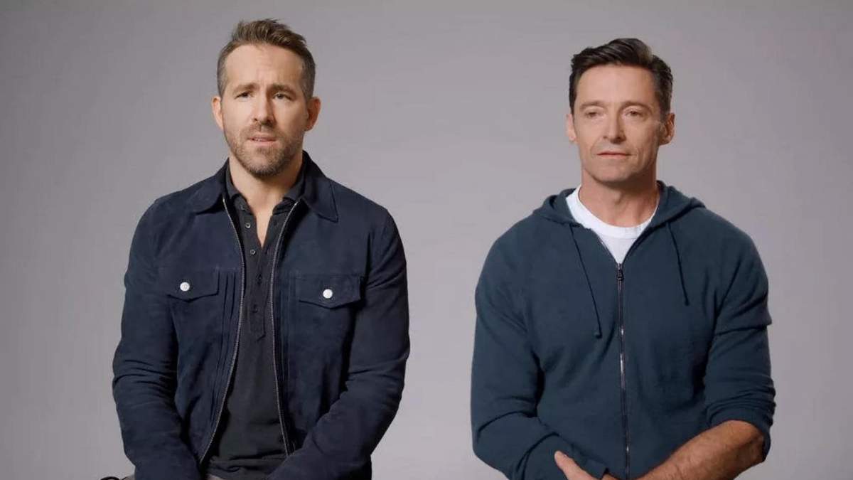 Ryan Reynolds y Hugh Jackman. Fuente: (Instagram)