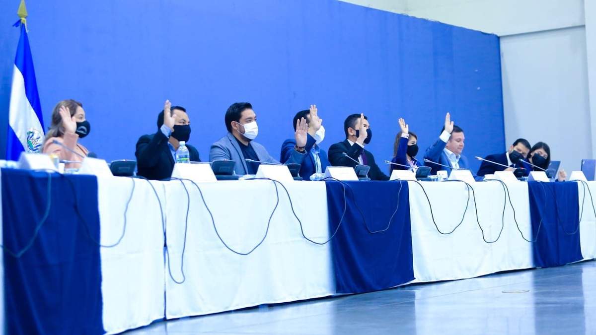 Legisladores en sesión