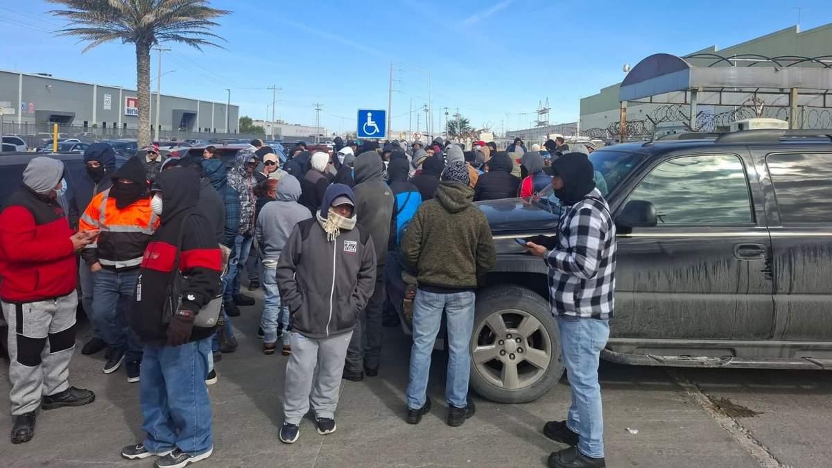 Trabajadores de maquila