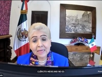 Gobierno llama "conservadoras" a organizaciones que lo acusaron ante la CIDH de militarizar México