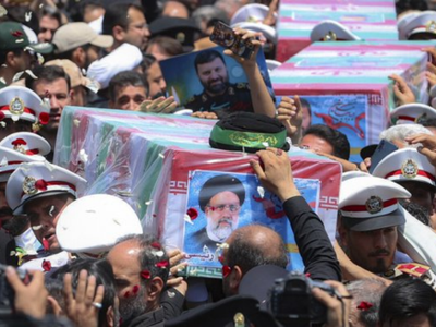 Irán: helicóptero de Raisi se incendió poco después de estrellarse, no hay indicios de ataque