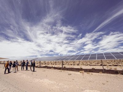 En Salta, inauguraron el parque solar más grande del país