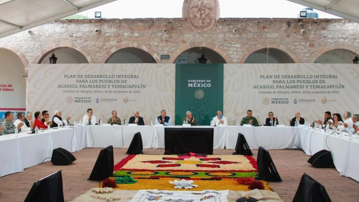 El presidente López Obrador en Jalisco