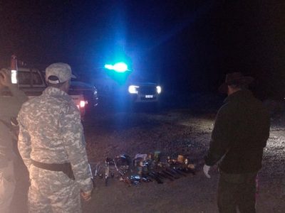 Secuestran elementos que se utilizaban para la pesca ilegal en Junín de los Andes y Alicurá