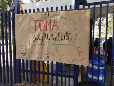 La FCPyS y las prepas 2 y 6 se unen a paro por violencia de género