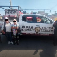 Ecatepec: dos mujeres detenidas por acarreo a favor de Alejandra del Moral