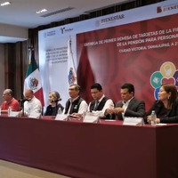 Entrega de Primer Remesa de Tarjetas en el Estado de Tamaulipas