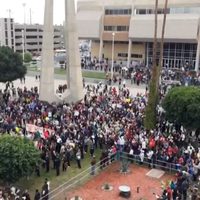 Más de 10 mil marchan contra gasolinazo y privatización del agua en Mexicali (Video)