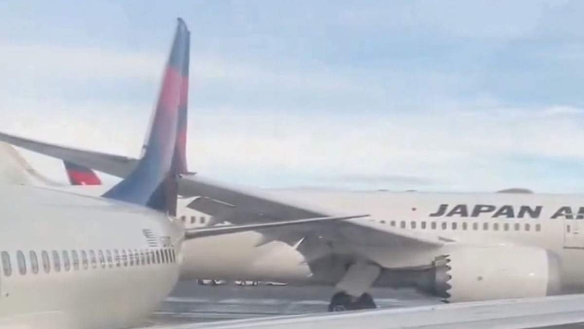 Pasajeros tomaron video y fotografías del momento del impacto