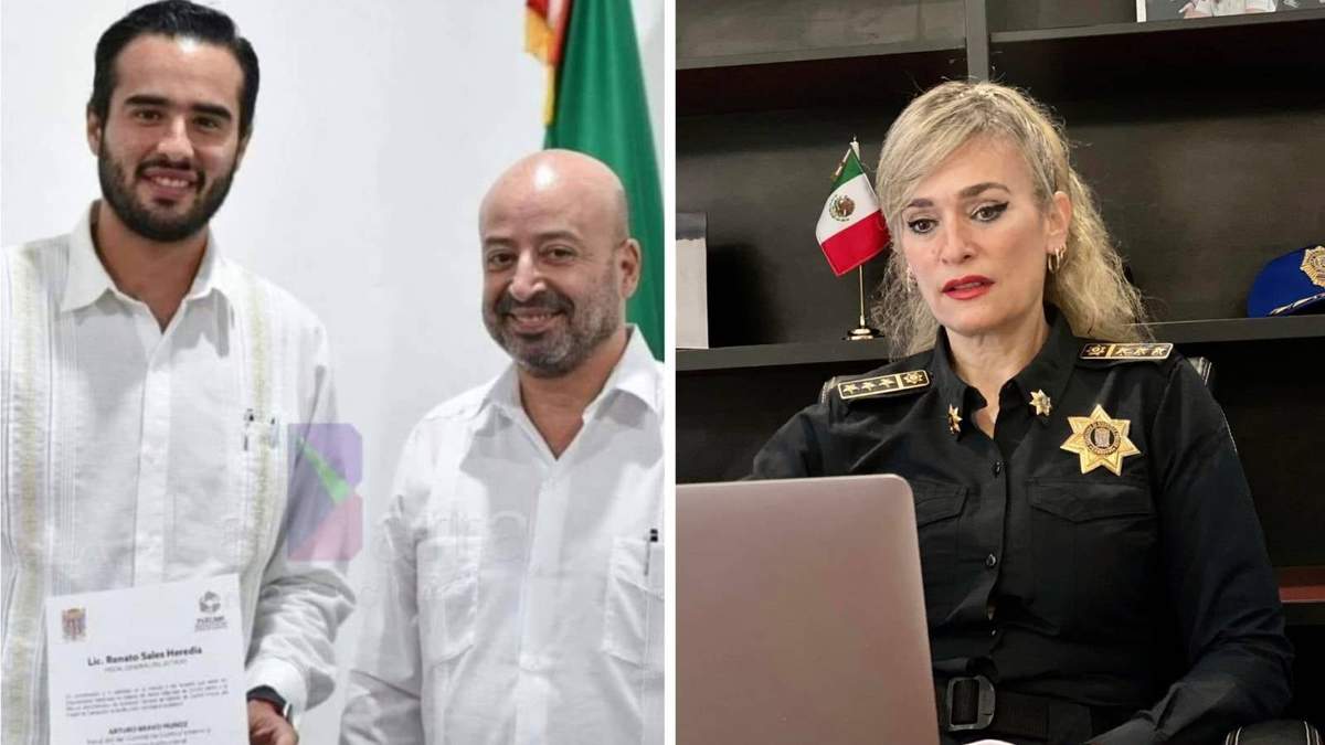 Arturo Bravo, Renato Sales y Mariana Muñoz