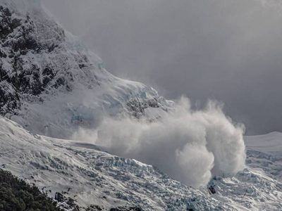 Una avalancha en el glaciar Upsala sorprendió a un grupo de turistas