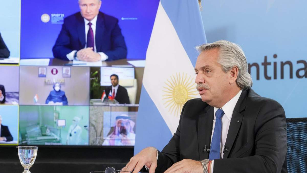 Alberto Fernández, presidente de la Nación. Fuente: (Twitter)
