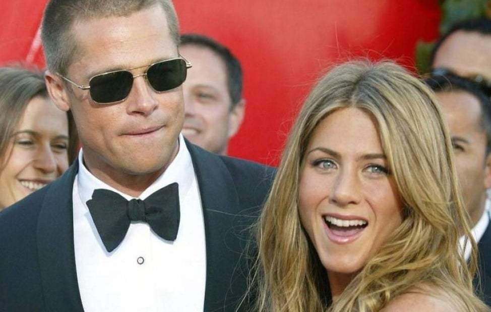 Jennifer Aniston & Brad Pitt. Fuente: (Instagram)