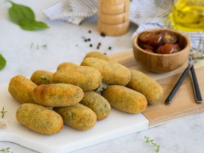 Bastoncitos de espinaca y lenteja: una receta fácil y saludable, con pocos ingredientes y muy rica