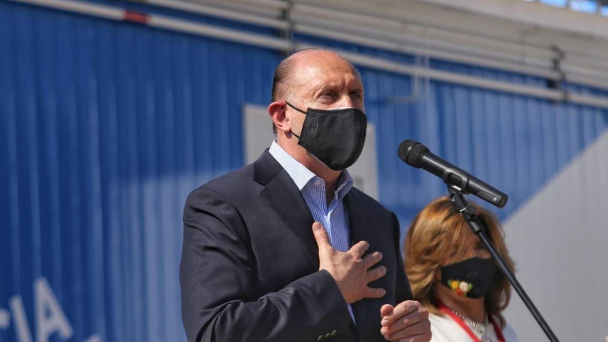 Omar Perotti, gobernador de Santa Fe. Fuente: (Twitter)