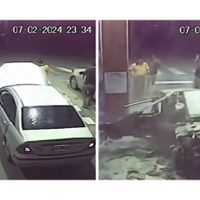 Vehículo de una mujer explota al cargar gasolina y deja al descubierto un cargamento de cocaína