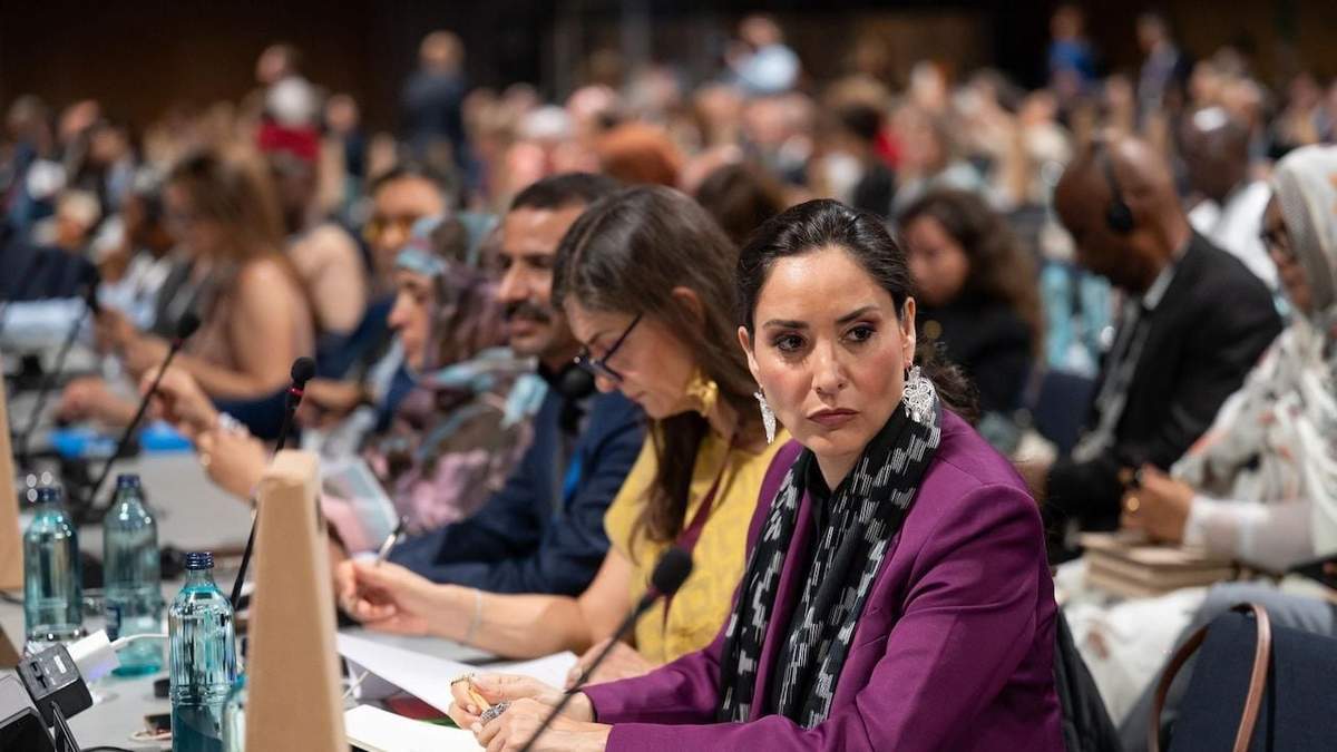 Claudia Curiel de Icaza en Mondiacult