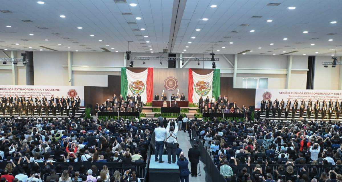 Toma de protesta del Poder Judicial de Tamaulipas, martes 30 de septiembre de 2025